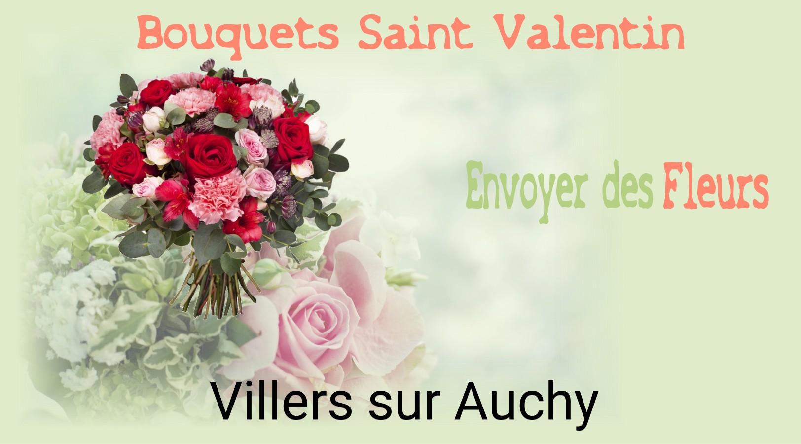 Roses de Saint-Valentin livrées à Villers-sur-Auchy